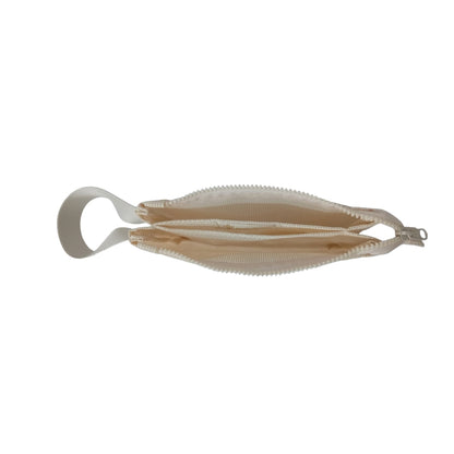 Carteira Baru - Mescla Palha com Marfim