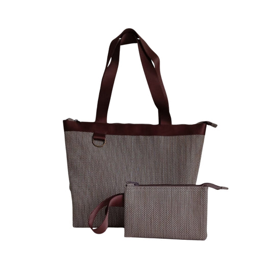 Kit Bela Baru - Mescla Café com Bege